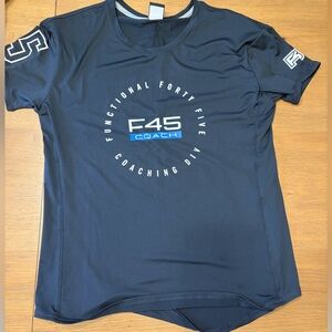 F45 Coach Navy Women's Short Sleeve Tee